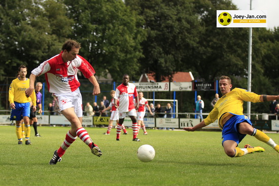 Willem Prins (links) scoorde twee keer namens Titan (foto: archief/ joeyjan.com)