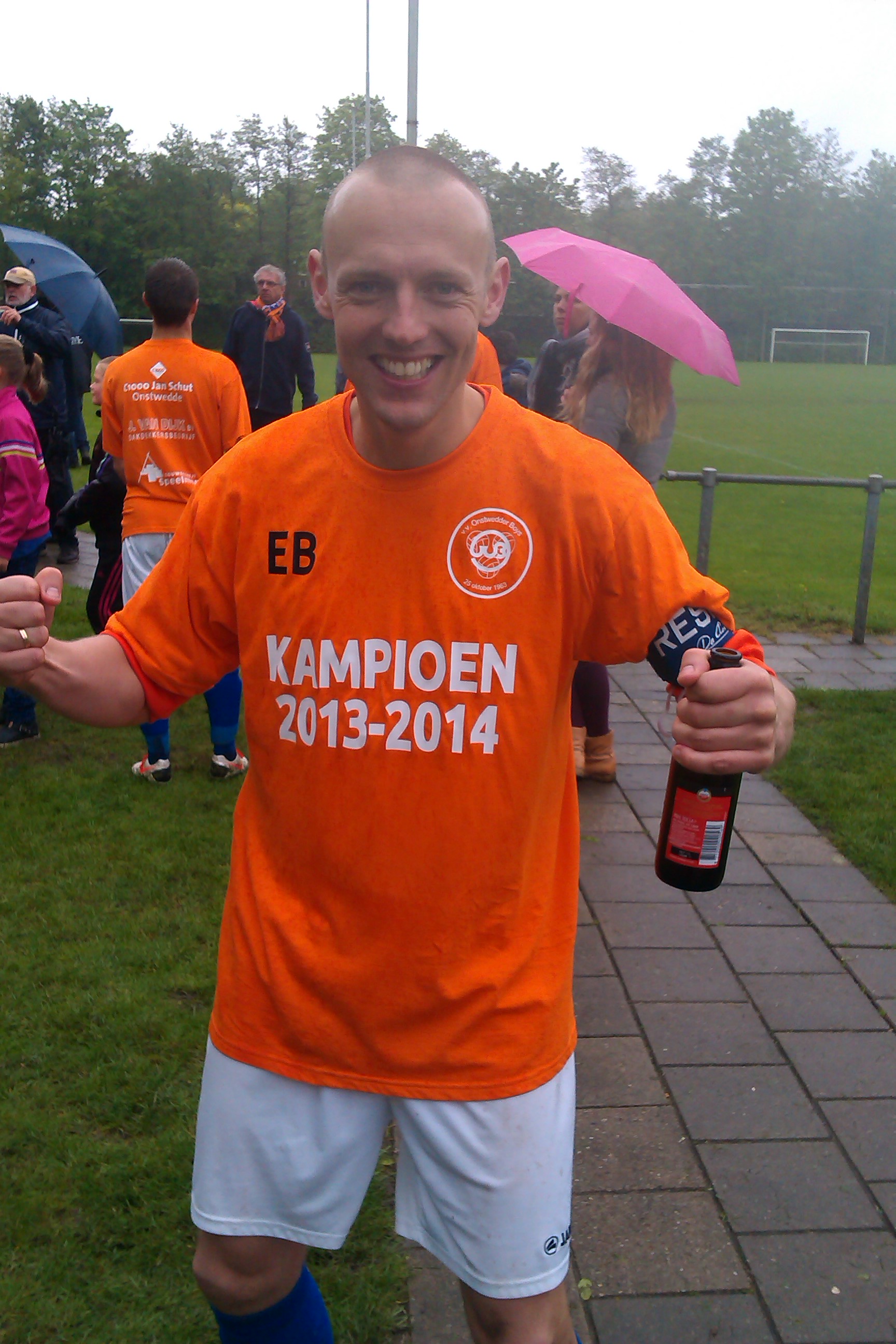 Elmar Bijl werd vorig seizoen kampioen...