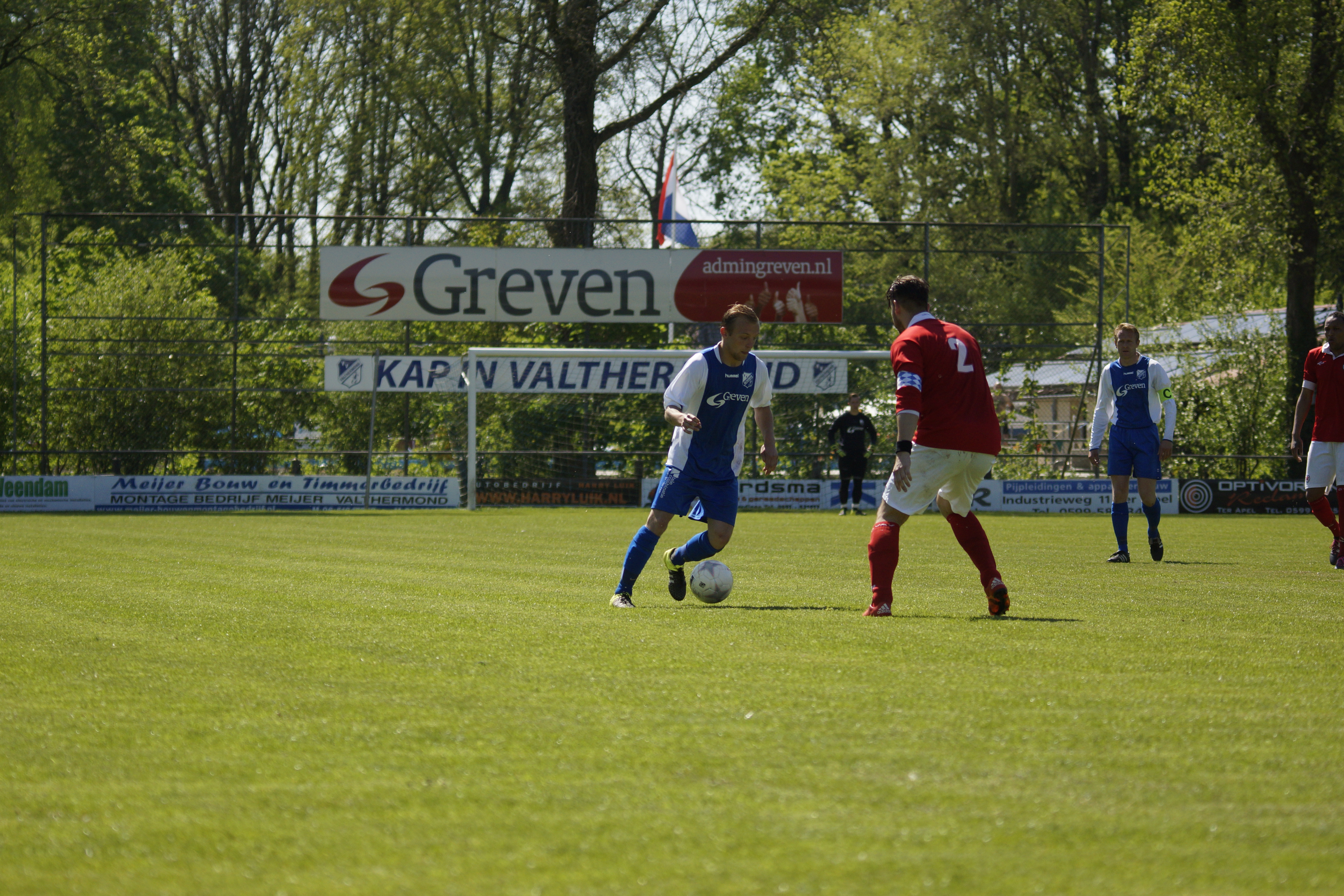 Maikel Platje was met drie assists belangrijk tegen GVAV Rapiditas...